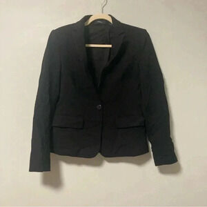 Theory virgin wool  black blazer jacket
